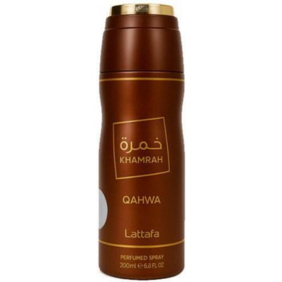 LATTAFA Khamrah Qahwa perfumed body spray 200ml